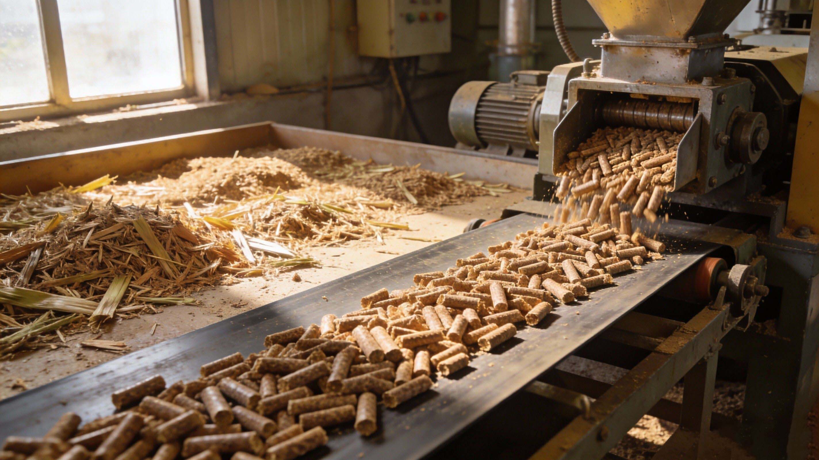 生物質制造過程