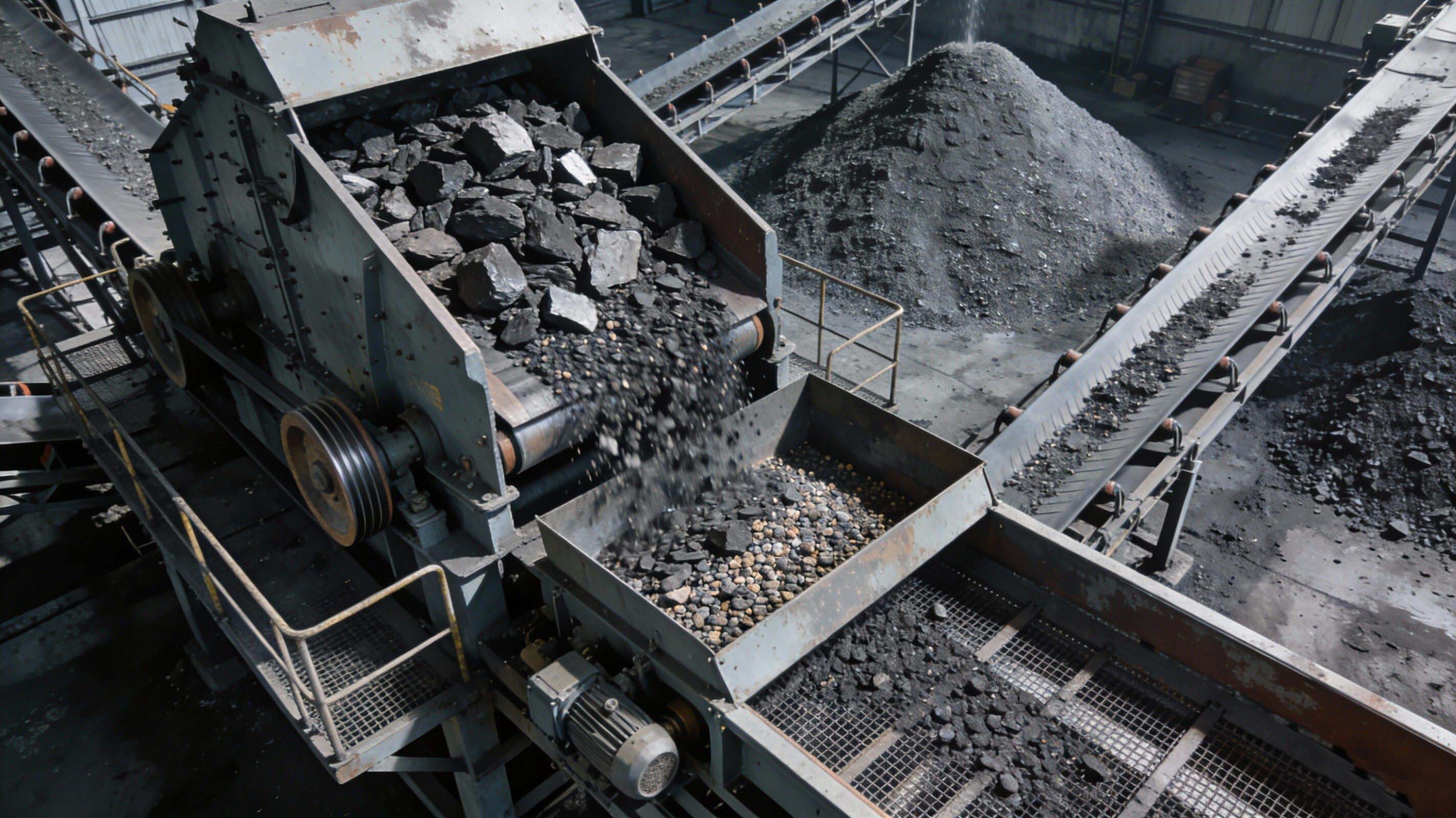 礦化煤制造過程